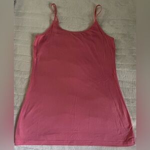 Women's Pink Spaghetti Strap Top